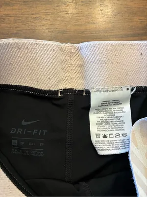Nike Pro Spandex XS Black Biker Shorts Athletic Workout Volleyball thumbnail 2