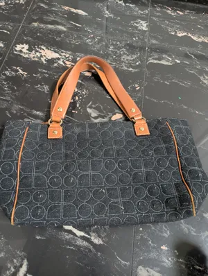 Kate Spade Gray Wool Geometric Pattern Handbag thumbnail 7