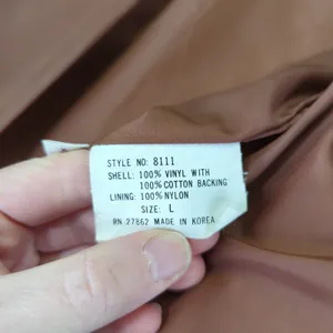Vintage Stix Baer Fuller Vegan Faux Leather Jacket Brown Women's Large Vinyl‎ thumbnail 9