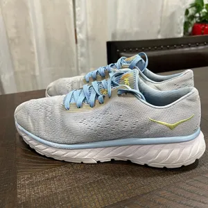 Hoka cavu 2 light blue running shoes 8 women thumbnail 3