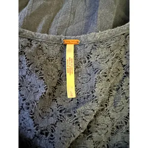 Free People Ethereal Bohemian Bring The Romance Maxi Dress Stone Moss Large thumbnail 11