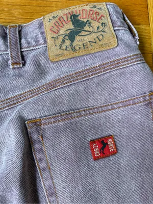 🐎 vintage crazy horse jeans 🐎 Purple Size 10 thumbnail 7