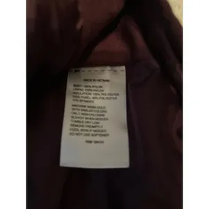 Reebok‎ Quilted Asymmetrical Zip Vest Purple Burgundy Puffer Athletic Size L thumbnail 8