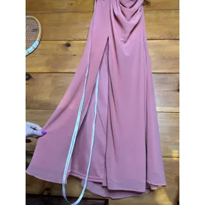 NWT Lulus Lavinia Rusty Rose Mock Neck Backless Maxi Dress Bridesmaid Gala Sz XL thumbnail 5