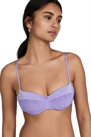 L*SPACE Bikini SET Marley Amethyst Top And Tie Bottoms thumbnail 3