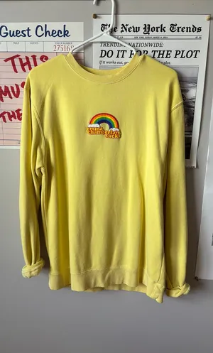 Emma Chamberlain Crewneck Yellow Size M thumbnail 1