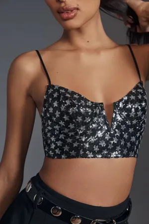 Anthropologie Sequin Bralette/Top thumbnail 7
