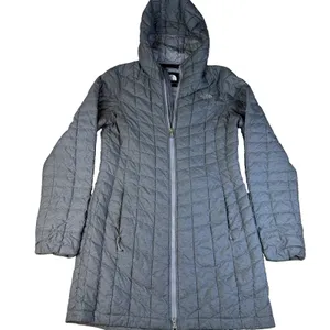 Women's The North Face Size Small Thermoball Eco Parka Puffer Jacket Hooded thumbnail 1