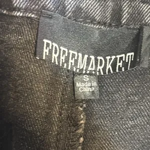 Free market flying tomatoes extreme wide leg dark sailor jeans size 27‎ thumbnail 15
