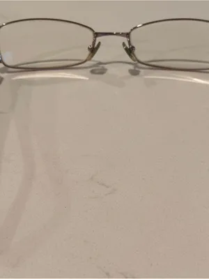 Versace MOD 1084 1056 Pink Metal Rectangle Eyeglass Frames thumbnail 6