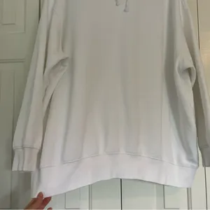 Nike Sportswear Oversized Fleece Hoodie Center Swoosh White Sz XXL thumbnail 15