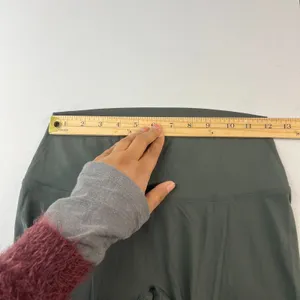 Lavento Yoga Legging Womens L/8 Green Buttery Soft Mid‎ Rise High Waist Workout thumbnail 9