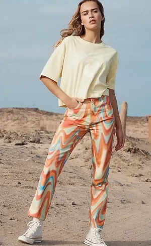 Nwt Wild West 603 Wave Jean Rainbow Energy thumbnail 1