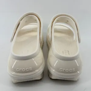 Crocs Mega Crush Platform Sandal White Women 8 Chunky Y2K Wedge Open Toe Heavy thumbnail 5