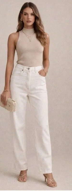 Abercrombie fitch Women's Jeans The Slim Straight Ultra High Rise SZ 30 thumbnail 1