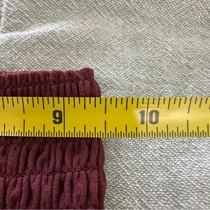 Aerie Offline Maroon Scrunch Side Waist Leggings Size XS thumbnail 4