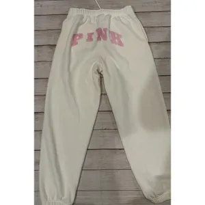 NWT Victoria’s Secret PINK CAMPUS FLEECE SWEATPANTS Size Small thumbnail 4