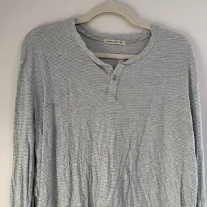 Marine Layer Supima Cotton Modal Blend Striped Henley Long Sleeve Tee‎ Size M/L thumbnail 3