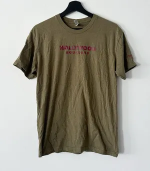 Next Level Hollywood Boulders Green T-Shirt No Size Tag Est. Size S/M thumbnail 1