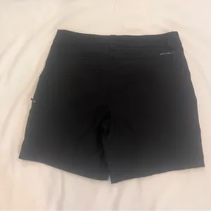 Eddie Bauer Women's 2 Gray Performance Hiking Shorts Stretch Lightweight Outdoor thumbnail 8