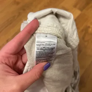 Old Navy Tan Linen Pants thumbnail 4