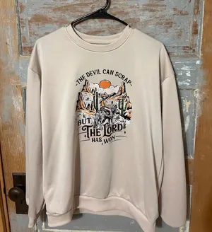 TikTok sweatshirt Tan Size M thumbnail 1