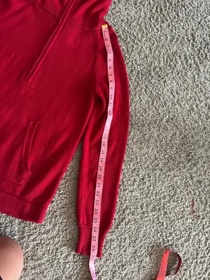Lauren Ralph Lauren Classic Red Quarter Zip Pullover L/G thumbnail 8