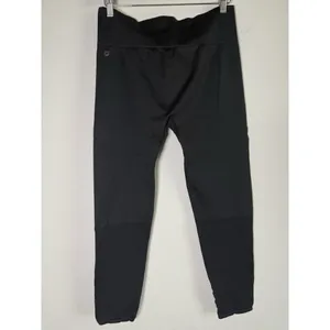 Fabletics Women’s High Waisted Seemless Black Leggings‎ Mesh Pattern Gym Size XL thumbnail 9