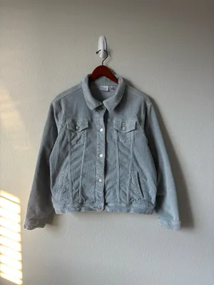 Sonoma Blue Denim Corduroy Jacket thumbnail 2
