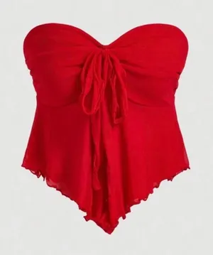 Red Amazon top  thumbnail 1