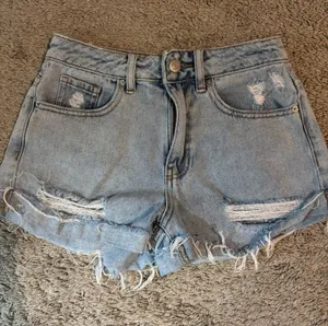 Small PacSun blue jean shorts  thumbnail 1