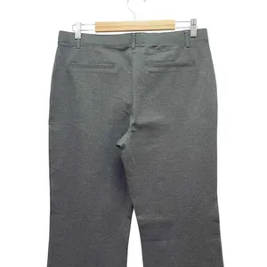 Quince Ultra Stretch Ponte Bootcut Pants Charcoal Gray Size Large Work Career thumbnail 6