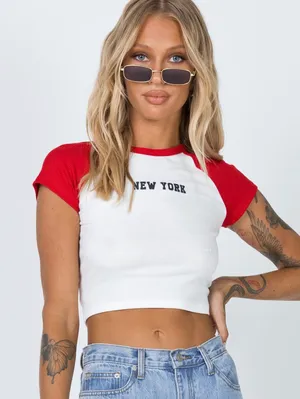 Princess Polly New York Graphic Tee thumbnail 1