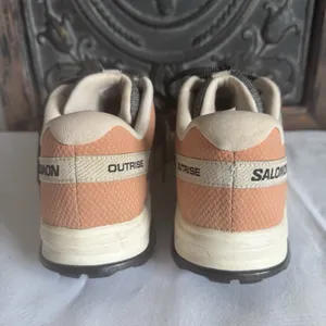 Salomon Outrise Clima‎ Women's 8.5 Black Coral Outdoor Hiking Shoes Waterproof thumbnail 7