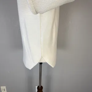Wilfred Free‎ Aritzia Womens Wolter Sweater Size S Ecru Ivory Knit Merino Wool thumbnail 5