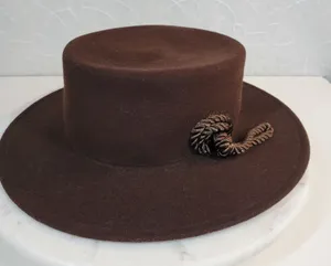 Wool hat‎ Brown thumbnail 1