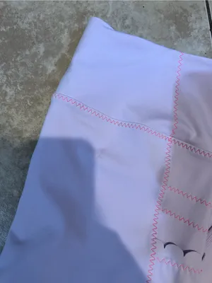 FP Movement by Free People Lavender Leggings with Pink Stitching thumbnail 9