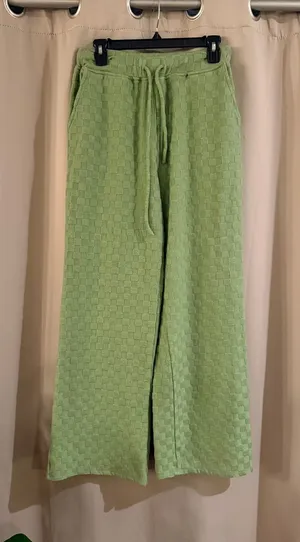 Le Lis  Green Wide-Leg Pants thumbnail 1