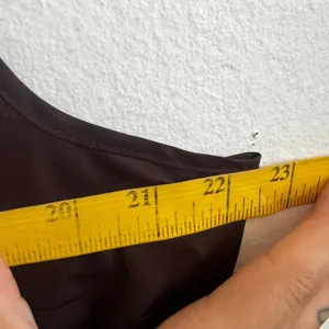Brown Cami Tank Top Y2K 2000s 90s‎ Retro Indie Soft Girl Minimalist XL thumbnail 7