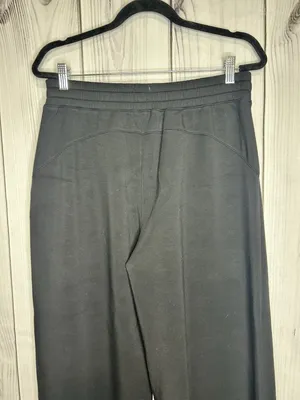 Spanx AirEssentials Women's Sz XL Black Wide Leg Drawstring Pants Lounge 50239Q thumbnail 6