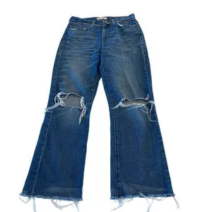 Madewell Retro Crop Bootcut Distressed Jeans Size 25 Tall‎ thumbnail 3