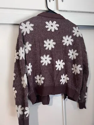 Beyond The Radar Cardigan Purple Size L thumbnail 3