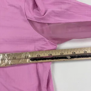 IBKUL Shirt Womens Small Pink Long Sleeve 1/4 Zip Mock Neck UPF 50+ Golf Top thumbnail 5
