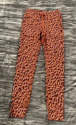 Leopard Print Joggers by Aerie Size M thumbnail 1