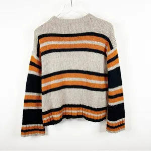 Urban Outfitters Bobby Striped‎ Oversized Boyfriend Sweater Women's Size XS thumbnail 3