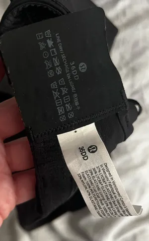 Lululemon high impact sports bra 36DD thumbnail 3