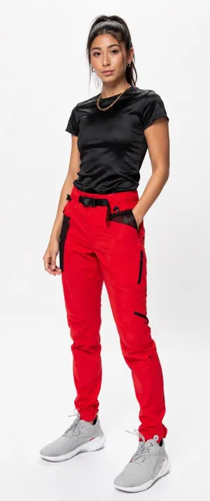✨❤️ Nike‎ x Matthew M Williams MMW Utility Tactical Pants XS Red ❤️✨ thumbnail 1