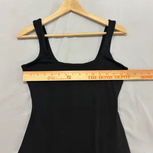 ASOS DESIGN Womens Black Scoop Neck Sleeveless Jersey Romper Bodysuit US 10 thumbnail 5