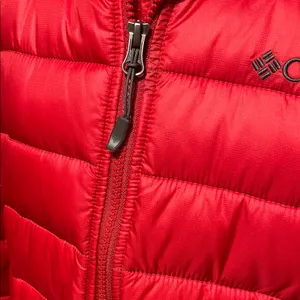 Columbia Red Puffer Jacket unisex thumbnail 3