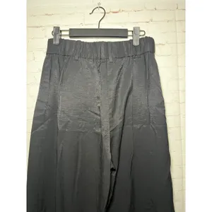 WAYF Wide Leg Tailored‎ Pants Black High Rise Slacks Minimalist Size S thumbnail 6